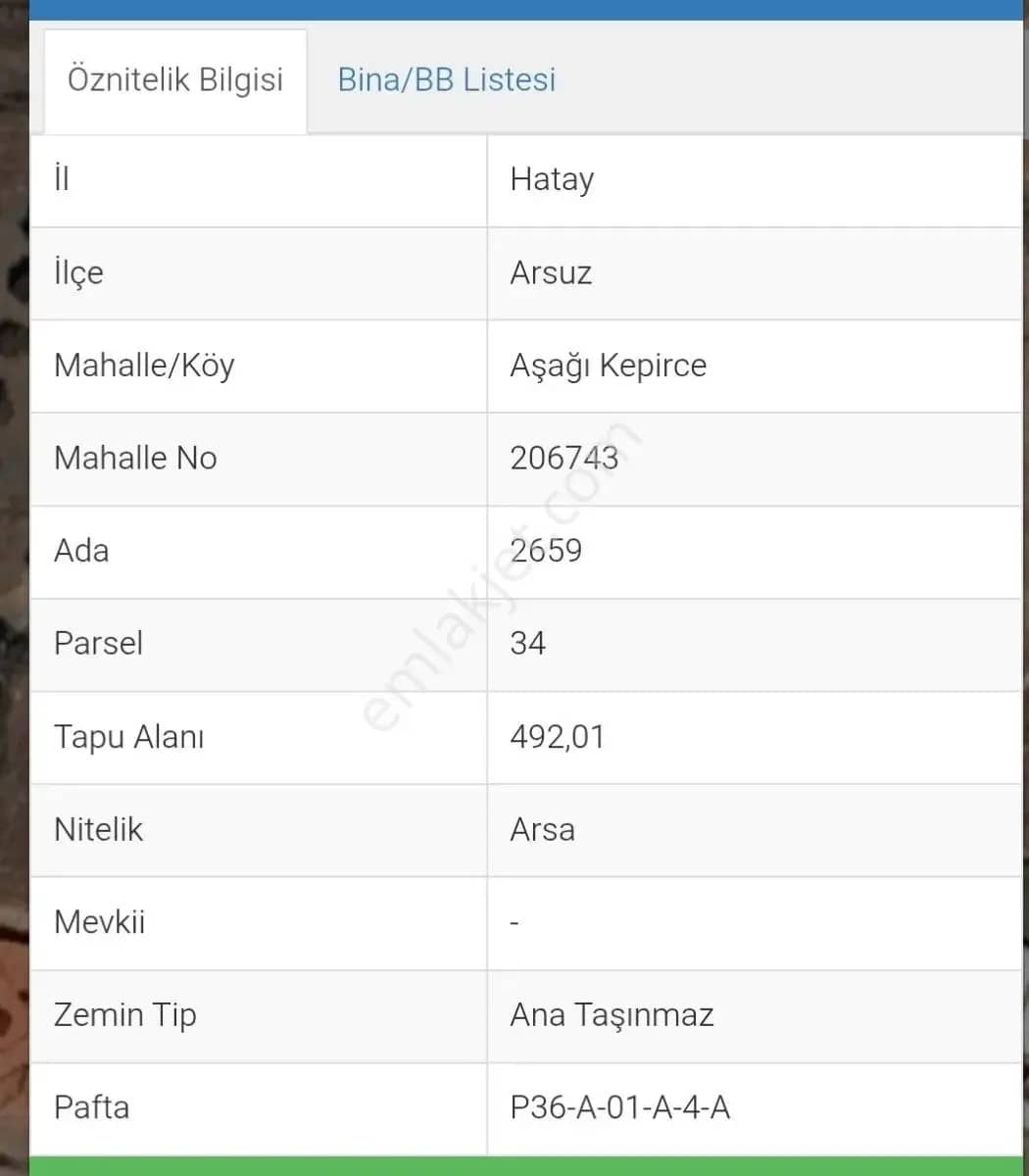 Arsuz'da Deniz Manzaralı Satılık Arsa