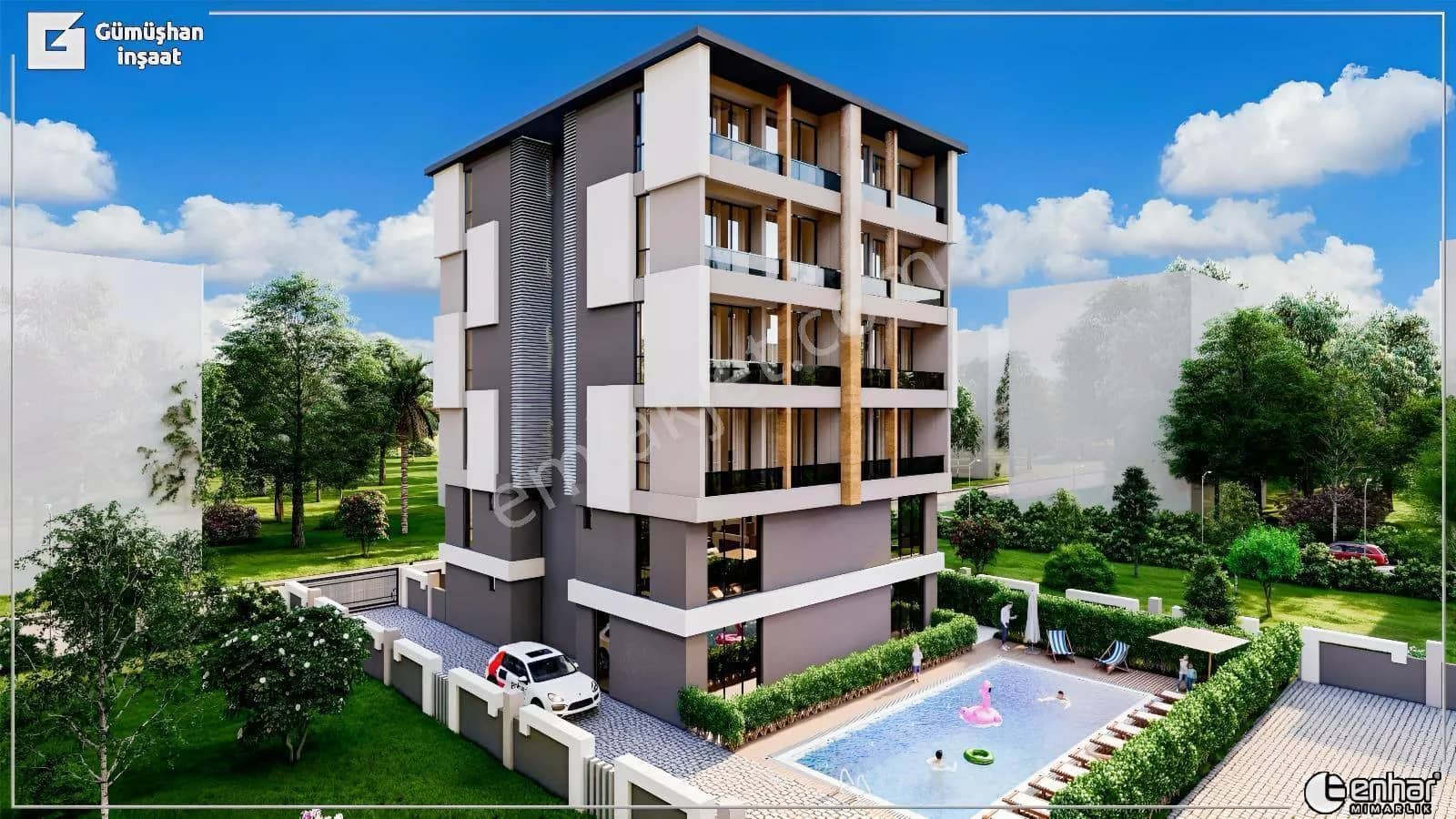 Havalimanı Yakını Özellikli Sitede 1+1 Satılık Daire ilan görseli