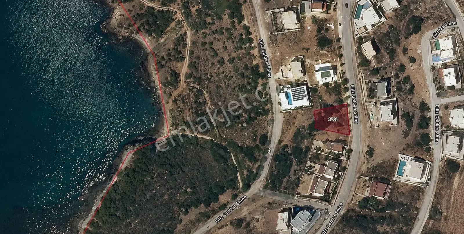 Milas'ta Süper Deniz Manzaralı Arsa
