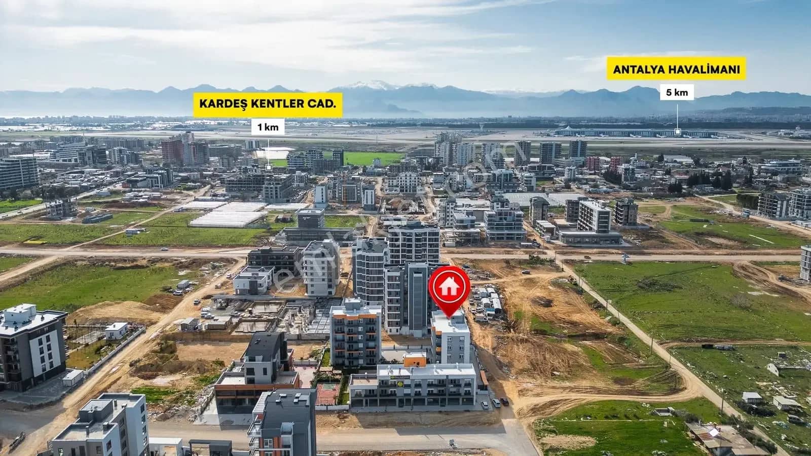 Altıntaş'ta İskanlı Sitede 2+1 Geniş Katta Yatırımlık Ofis Katı ilan görseli