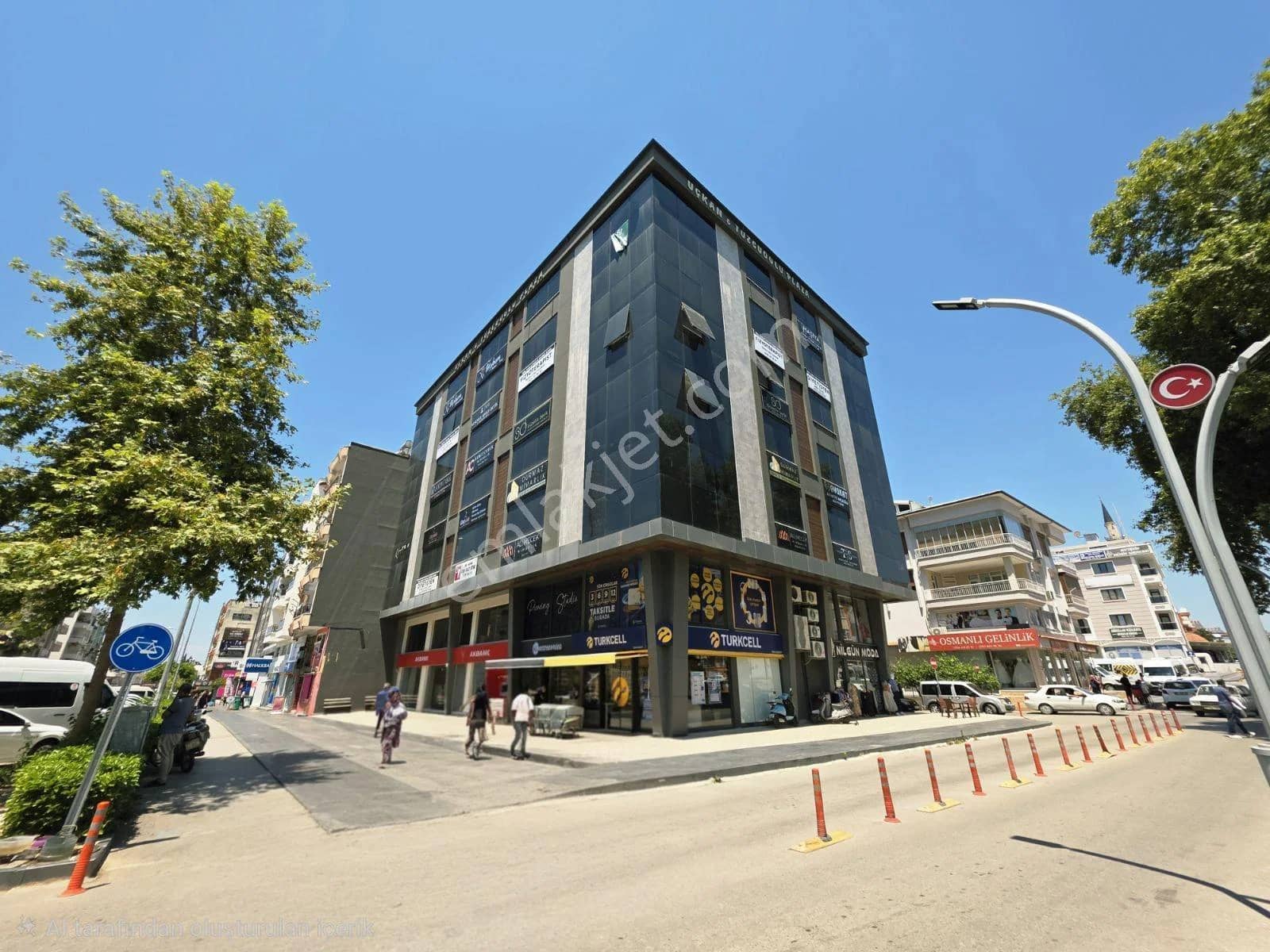 Serik Atatürk Caddesi'nde Plazada Prestijli Kiralık Ofis ilan görseli