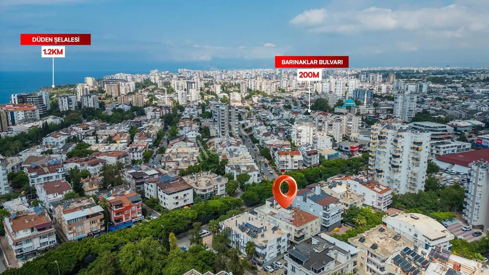 Güzeloba Anadolu Hastanesi Yakını Geniş İçi Yapılı Satılık 3+1 ilan görseli