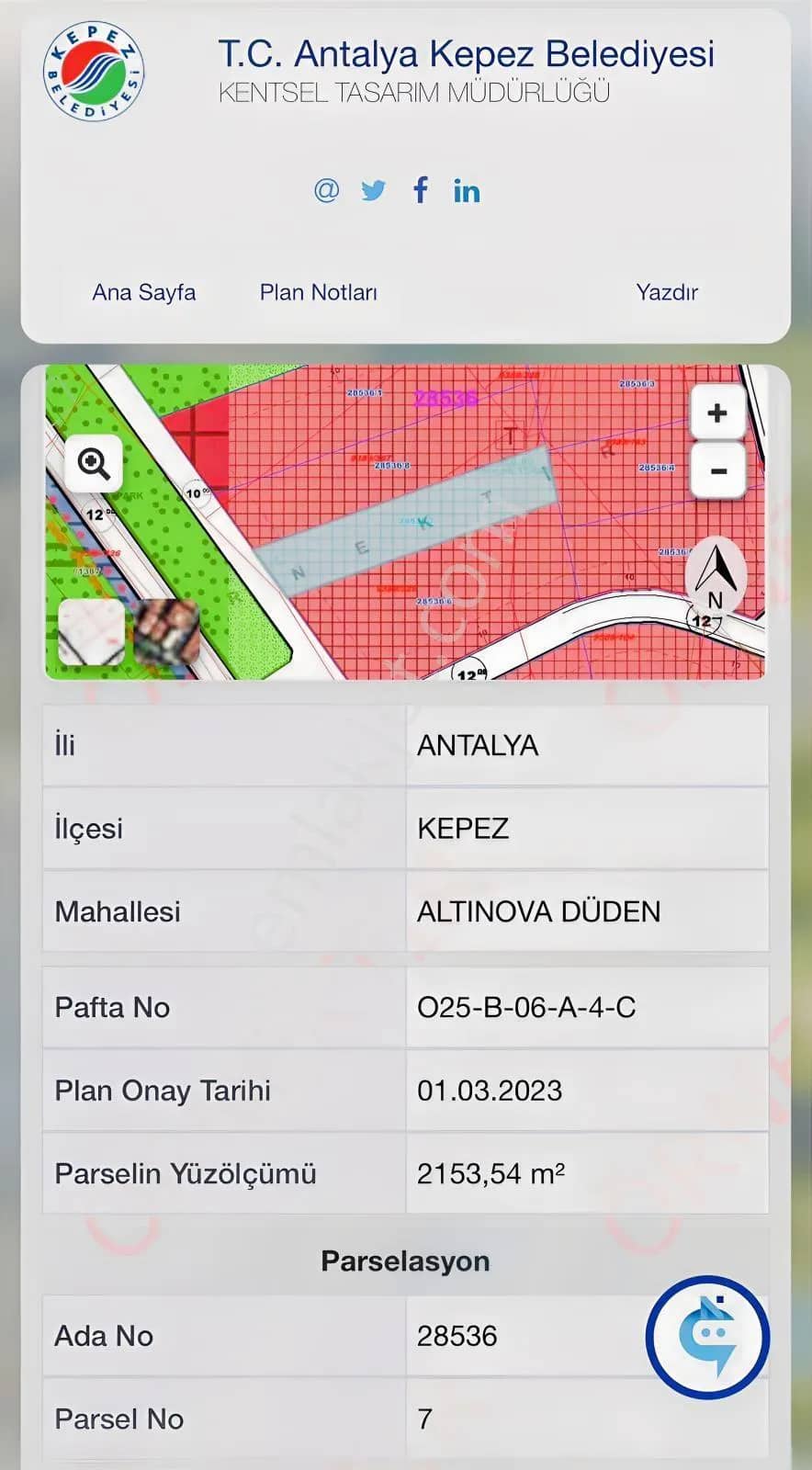 Altınova Bulvarına Yakın Ticari Arsa