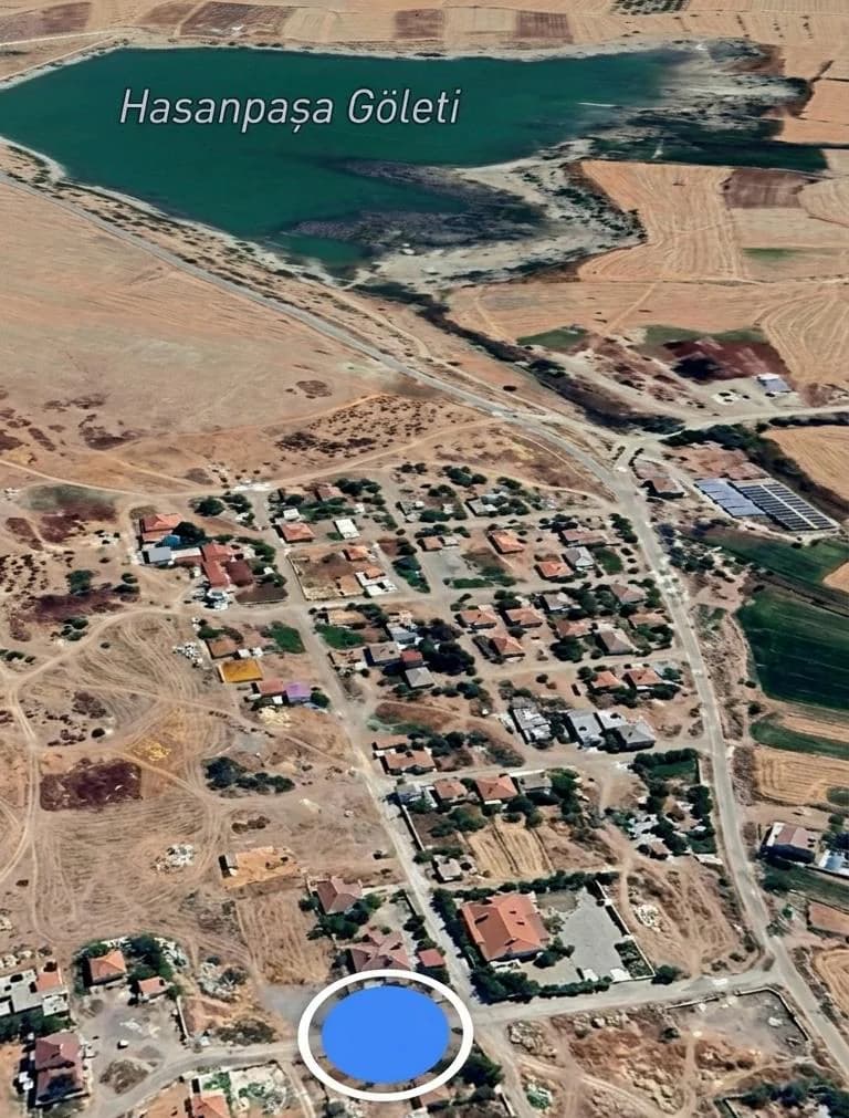 Tarla Fiyatına Satılık Arsa | Hasanpaşa Köyiçi (Gölete Yakın) | 540 m² | Villa, taş ev, prefabrik, konteyner vb. uygun