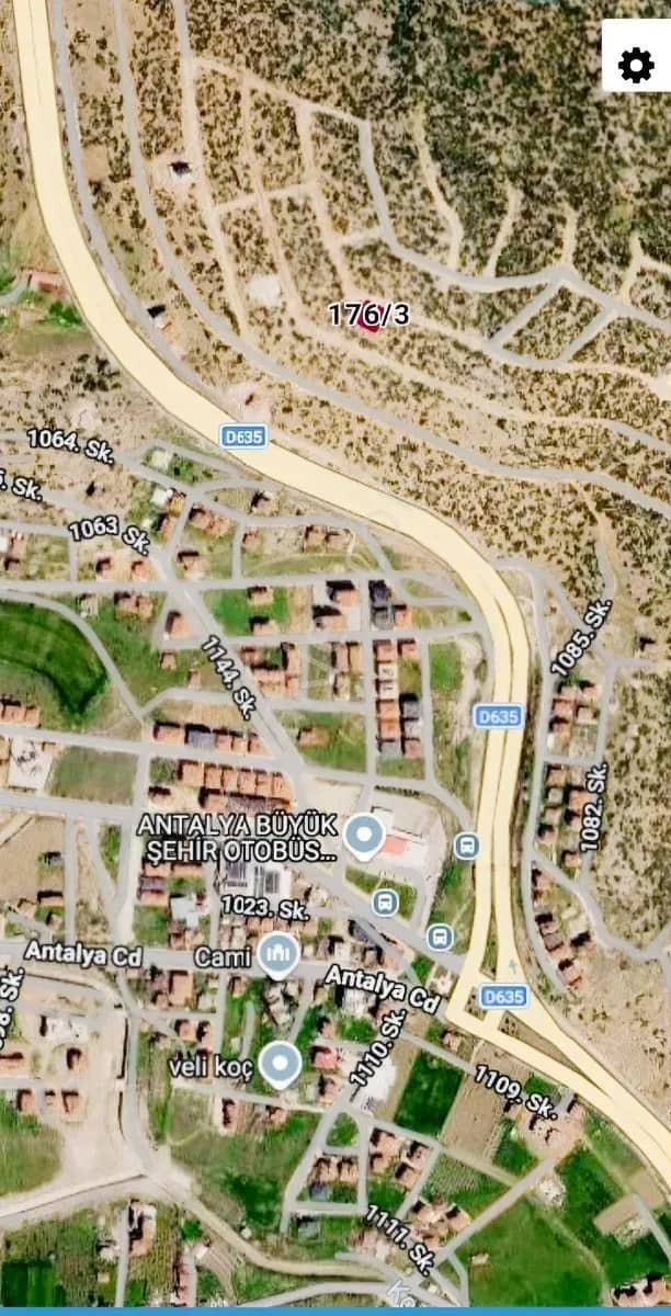 Şehir Merkezine Otogara Yakın 3 Kat İmarlı Yatırımlık Arsa ilan görseli