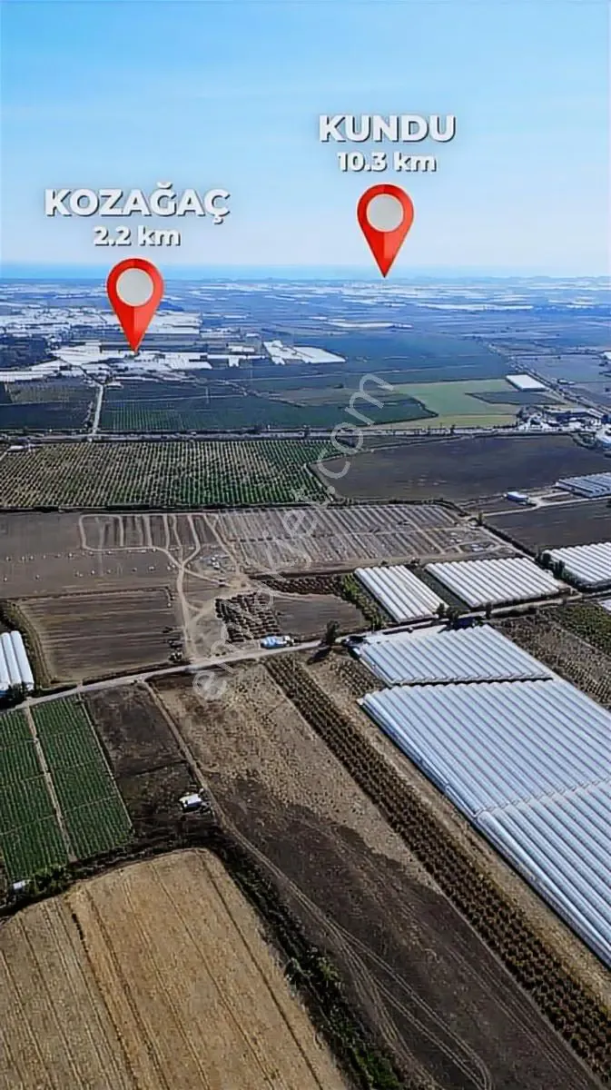 Serik/yukarıkocayatak Mh D 400- 9.330 M² Geleceğe Yatırım/tarla. — görsel 4