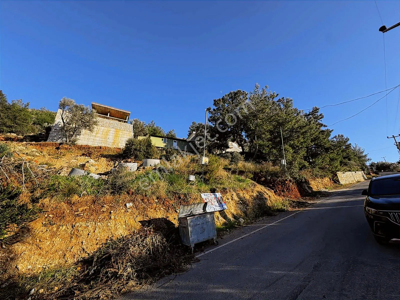 Deniz Manzaralı Ana Yol Üzeri 961m2 Abonelikli Villa Parseli — görsel 12