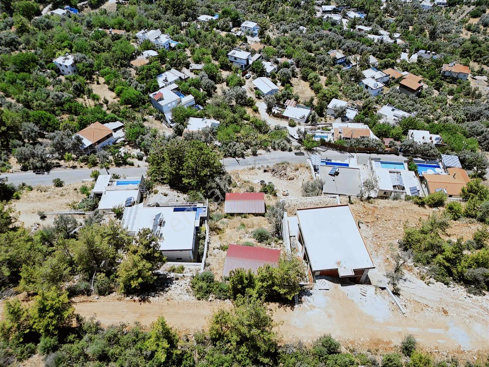 Deniz Manzaralı Ana Yol Üzeri 961m2 Abonelikli Villa Parseli — görsel 17