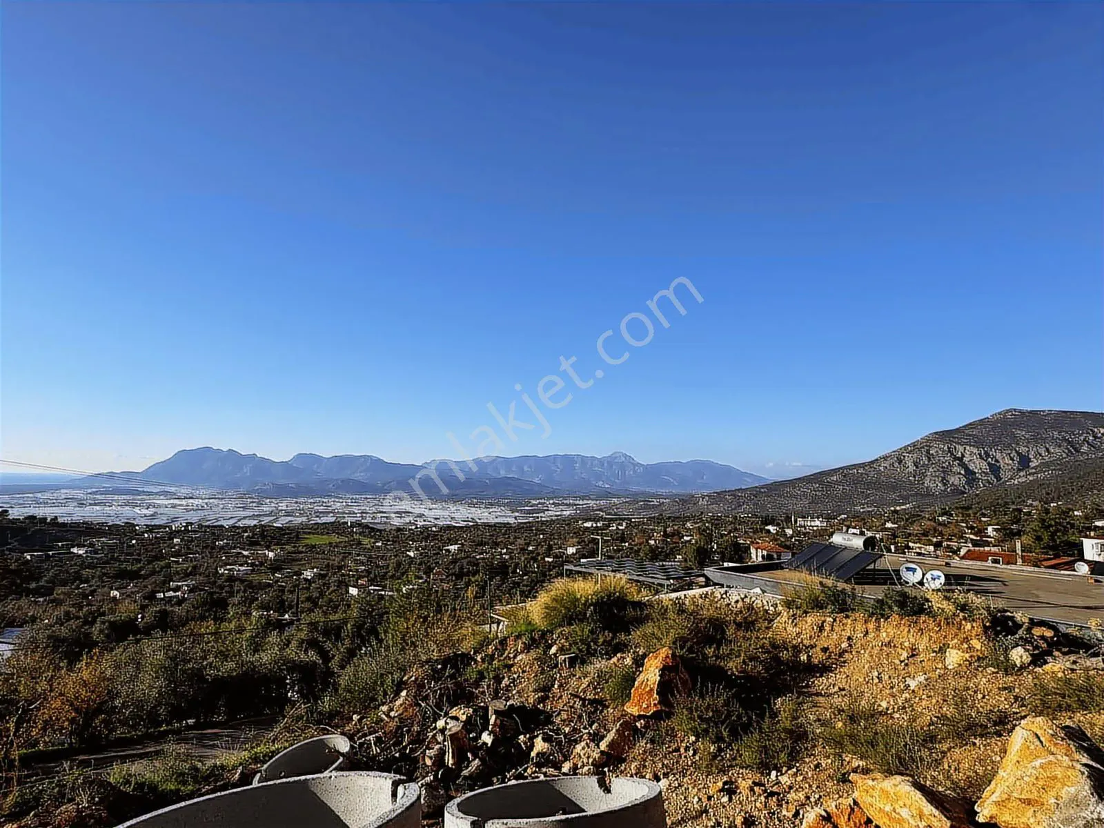 Deniz Manzaralı Ana Yol Üzeri 961m2 Abonelikli Villa Parseli — görsel 23