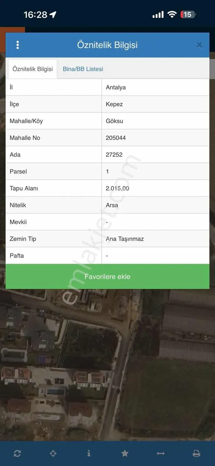 Kepez Göksu Mahallesi Kiralık Arsa — görsel 2