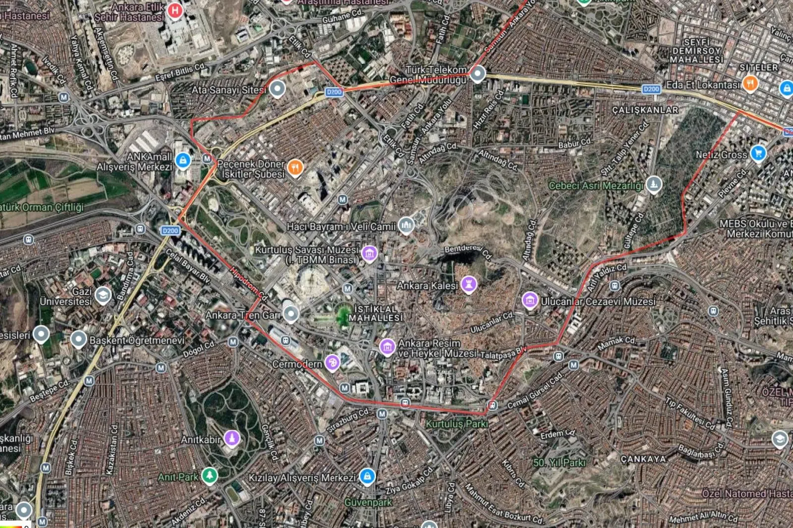 Ticari 16 Kat İmarlı Şehir Merkezinde 5300 M2 Satılık Arsa — görsel 3