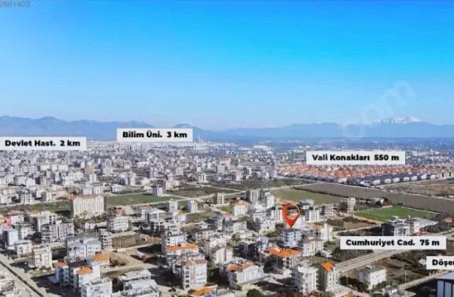 Döşemealtı Yeniköy’de Merkezi Lokasyonda Satılık 2+1 Daireler — görsel 22