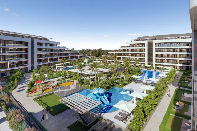 ANTALYA'NIN EN PRESTİJLİ NOKTASINDA RESORT KONSEPTLİ AYRICALIKLI LÜKS YAŞAM — görsel 32
