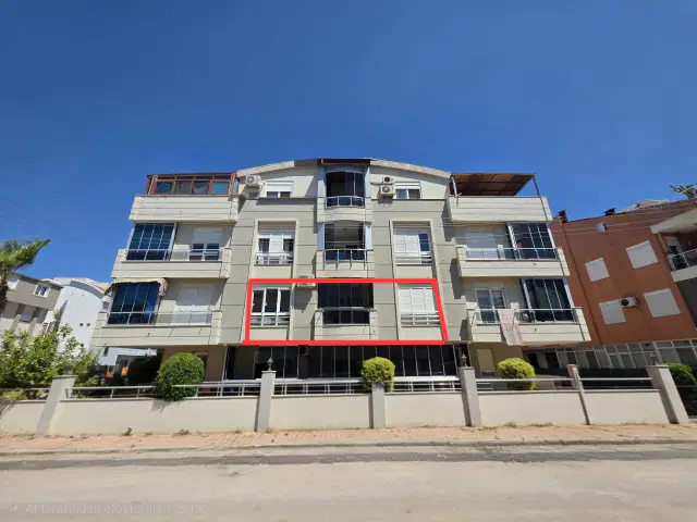 GÜZELOBA DÜDEN NEHRİ YANI KULLANIŞLI 2+1 ARAKAT DAİRE