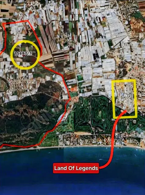 ANTALYA AKSU KUMKÖY'DE YOLA CEPHELİ TEK TAPU YATIRIMLIK ARSA