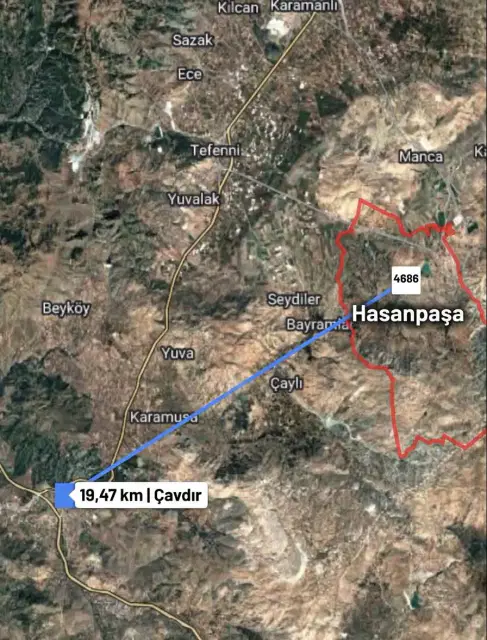 Tarla Fiyatına Satılık Arsa | Hasanpaşa Köyiçi (Gölete Yakın) | 540 m² | Villa, taş ev, prefabrik, konteyner vb. uygun — görsel 8