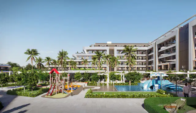 ANTALYA'NIN EN PRESTİJLİ NOKTASINDA RESORT KONSEPTLİ AYRICALIKLI LÜKS YAŞAM — görsel 33