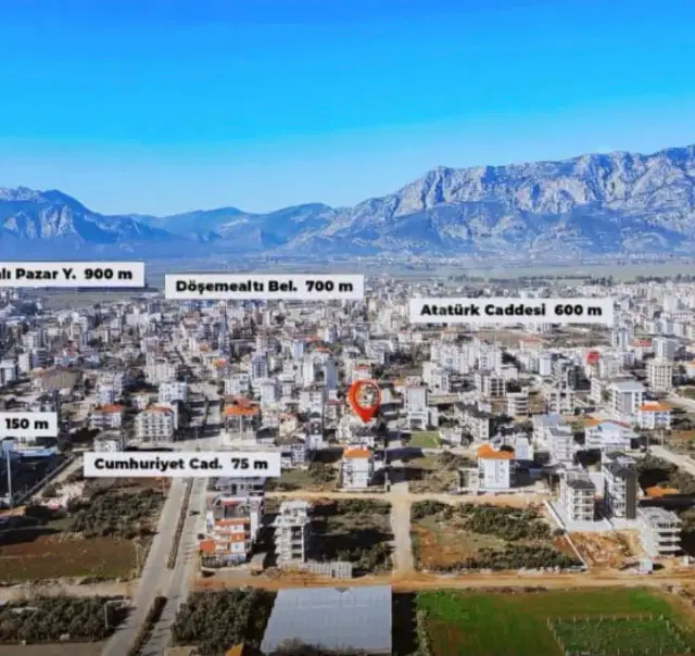 Döşemealtı Yeniköy’de Merkezi Lokasyonda Satılık 2+1 Daireler — görsel 6