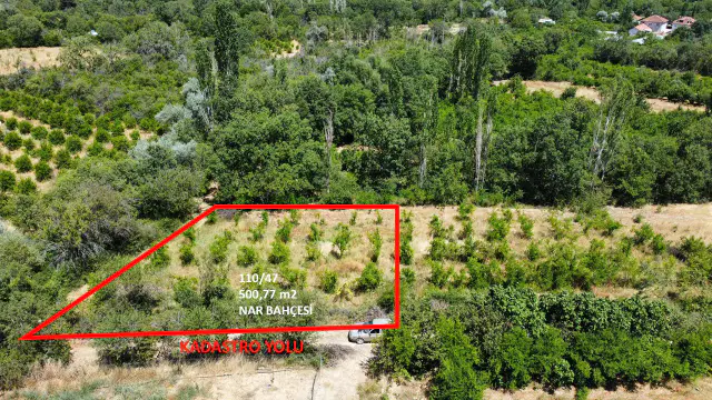 Çeltikçi Kuzköy'de Köyiçi 500 m2 Satılık Bahçe Yol-Su Mevcut — görsel 5