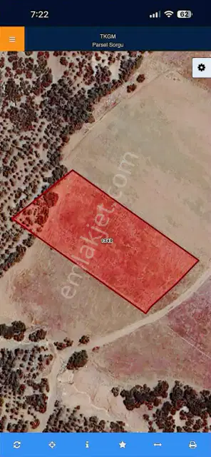 Burdur Karakentte Göl Manzaralı 2.856 M² Yatırımlık Tarla — görsel 3