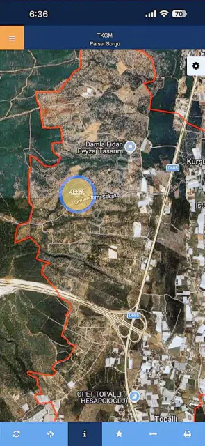 Aksu Topallıda Yan Yana 3 Parsel Yatırımlık Arsa — görsel 3