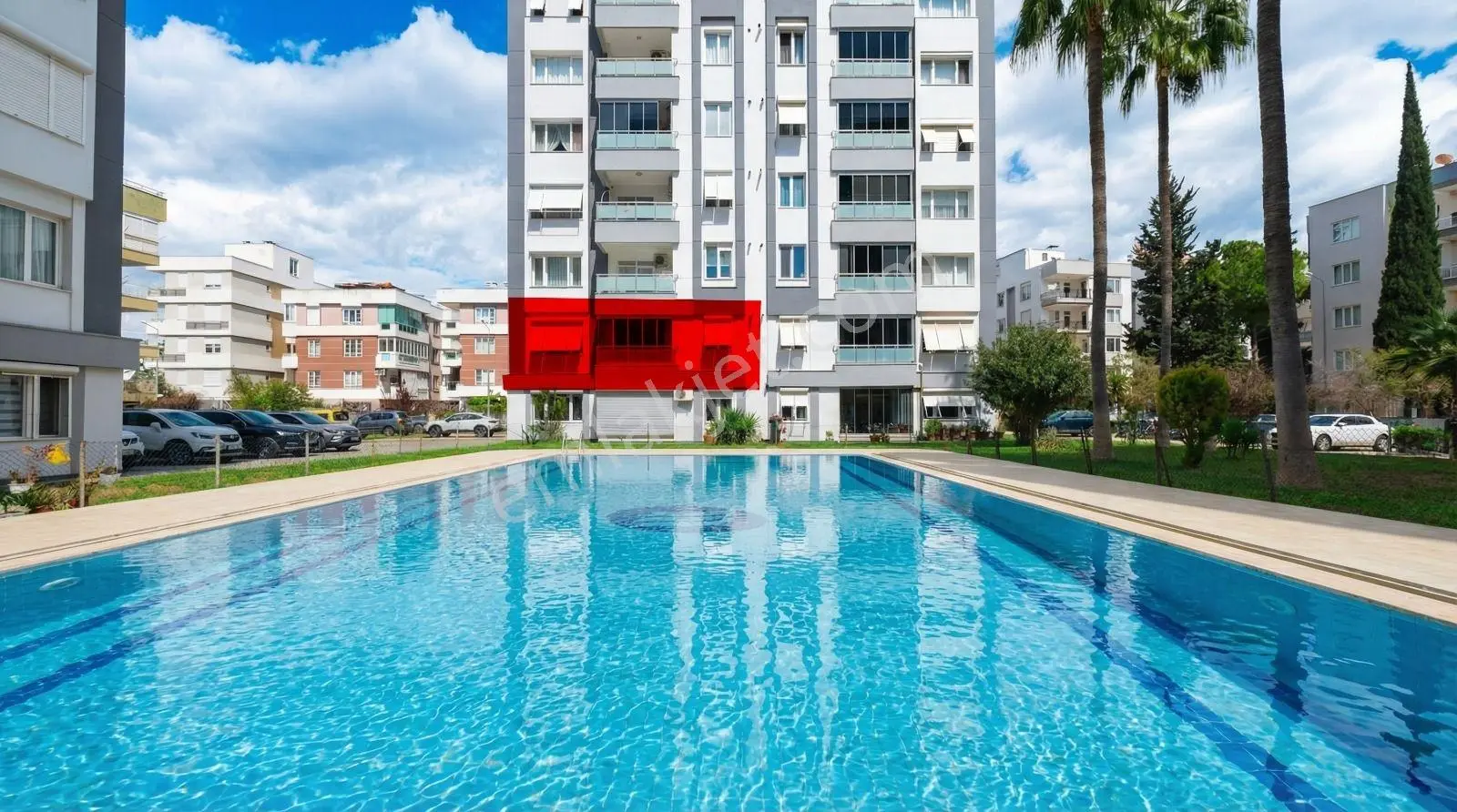 Muratpaşada Güvenlikli Havuzlu Sitede 3+1 Satılık Daire — görsel 5