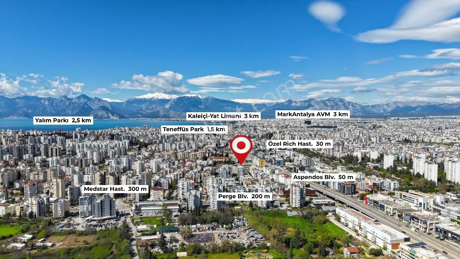 Muratpaşada Güvenlikli Havuzlu Sitede 3+1 Satılık Daire — görsel 21