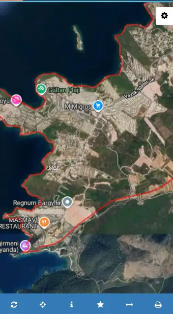 Milas'ta Süper Deniz Manzaralı Arsa — görsel 3