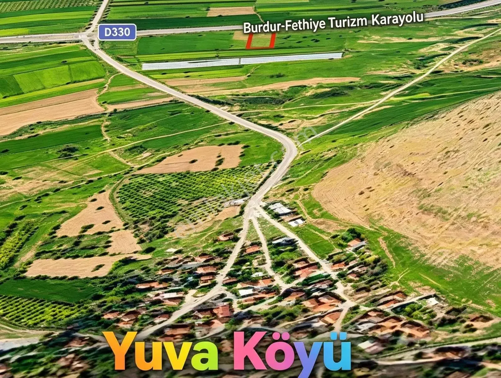 Burdur-fethiye Yoluna Cephe | 4011 M² Damla Sulama+230 Elma — görsel 8