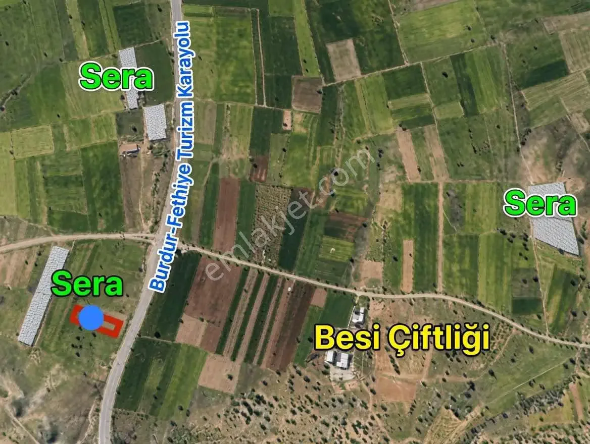 Burdur-fethiye Yoluna Cephe | 4011 M² Damla Sulama+230 Elma — görsel 18