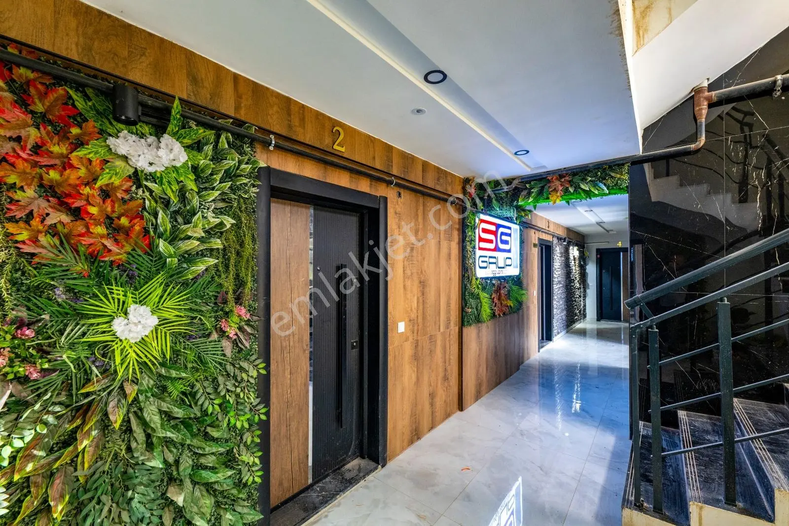 İskanlı Sıfır 2+1 Kiralık Ankastreli Ve Klimalı Eşyasız — görsel 4