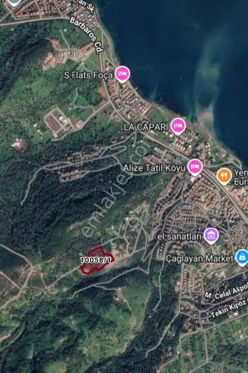 Yeni Foça'da 339 M² Prefabrik Ev İçin Hazır Yatırımlık Arsa — görsel 3