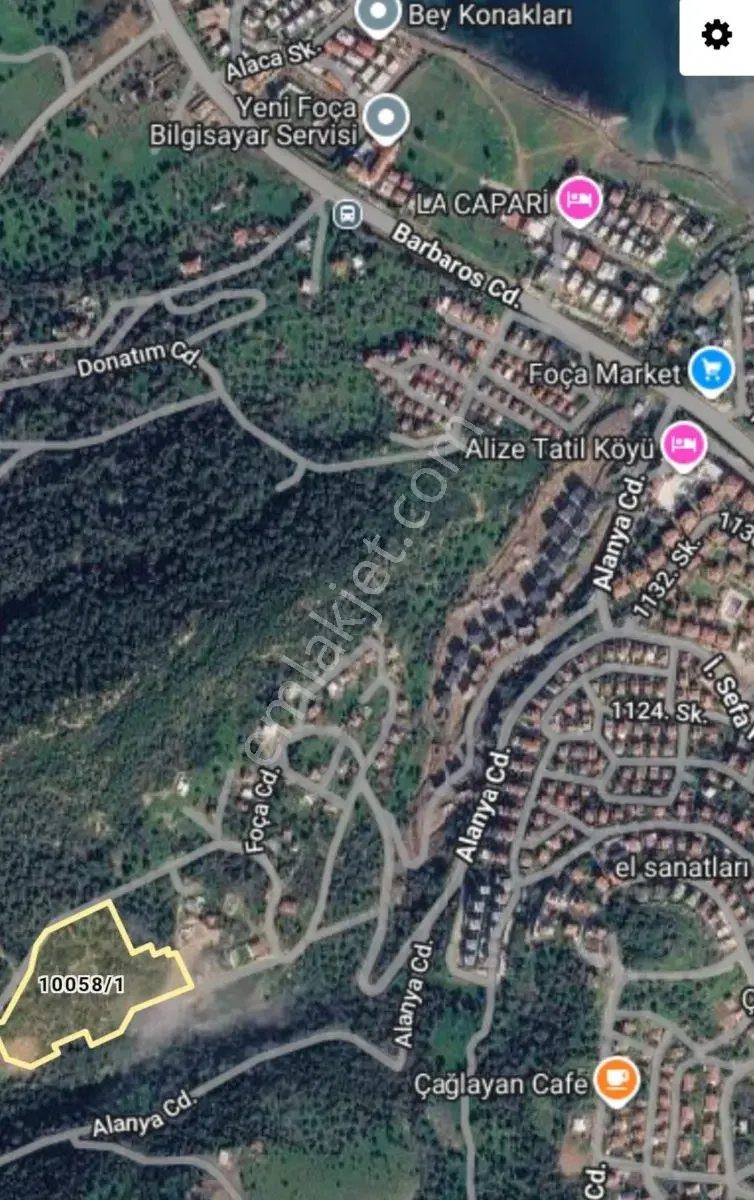 Yeni Foça'da 339 M² Prefabrik Ev İçin Hazır Yatırımlık Arsa — görsel 4