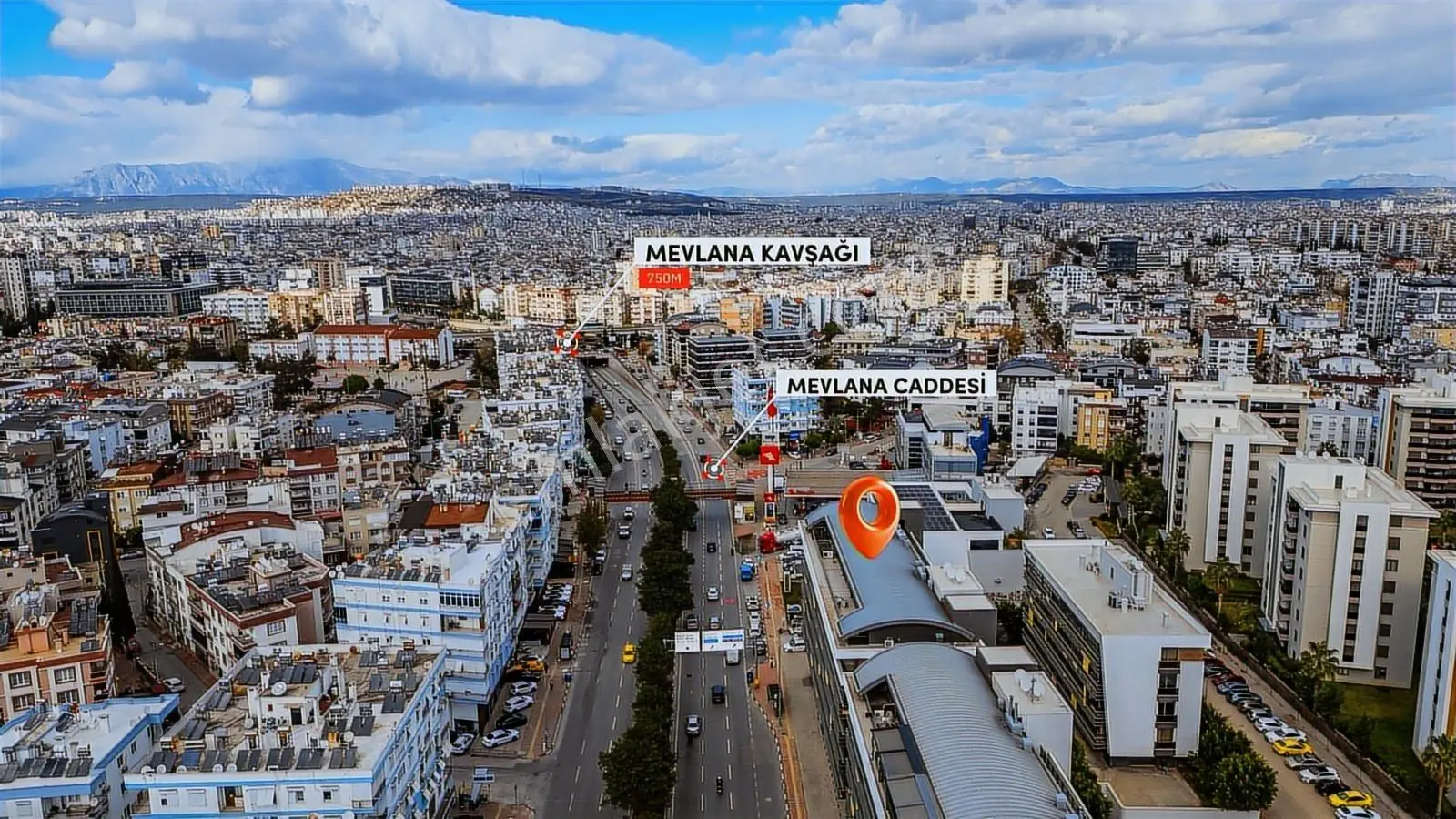 Mevlana'da Özpınarlar Midtown Ara Kat Şehir Manzaralı Ofis Katı — görsel 3