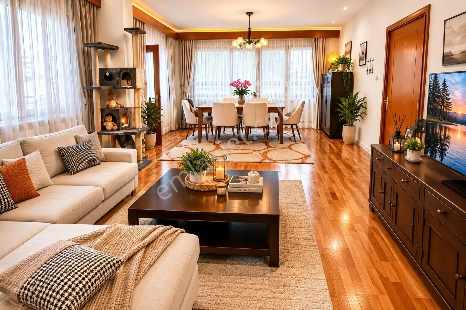 Denize 240 Mt | Köşe Parselde | Bahçe Kullanımlı Tripleks — görsel 12