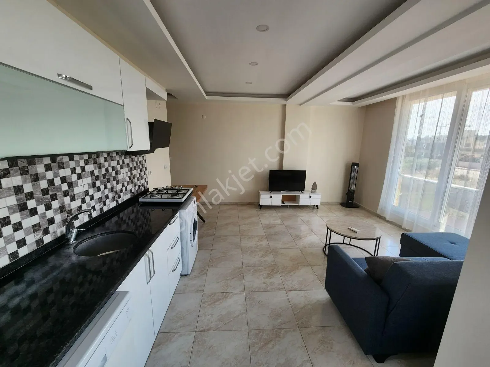 Güzeloba Turizm Yoluna Yakın Katta Satılık 1+1 Daire — görsel 7