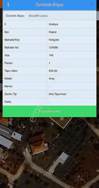 Ayşe Yenidoğan'dan İmarlı Satılık Arsa — görsel 2