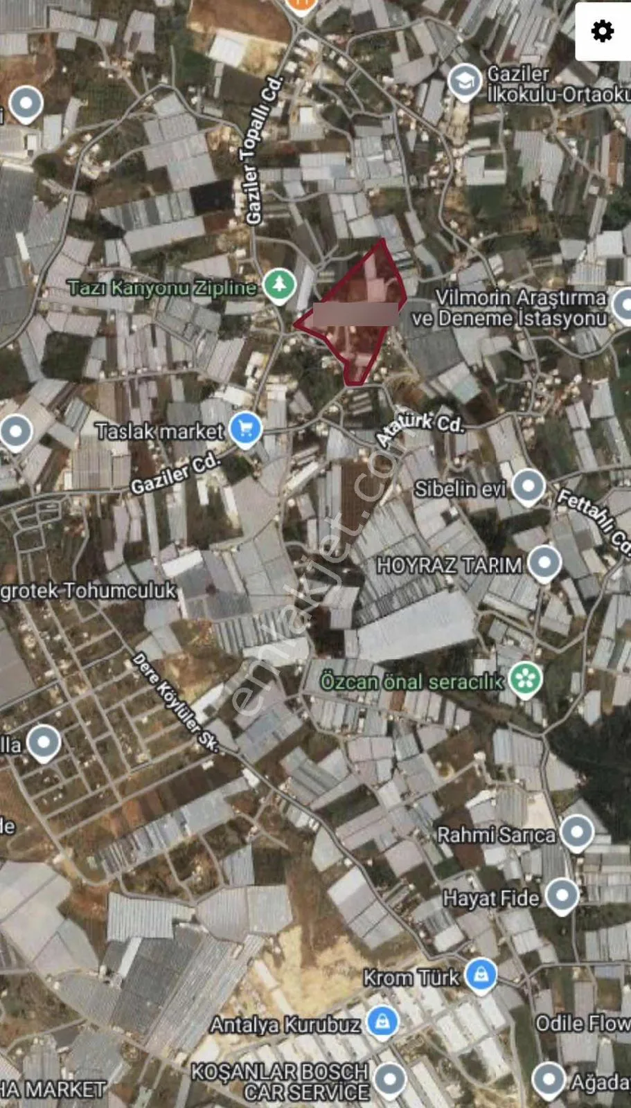 Gazilerde 3.192 M² Hisseli Tarla Depo Ve Yatırıma Uygun — görsel 10