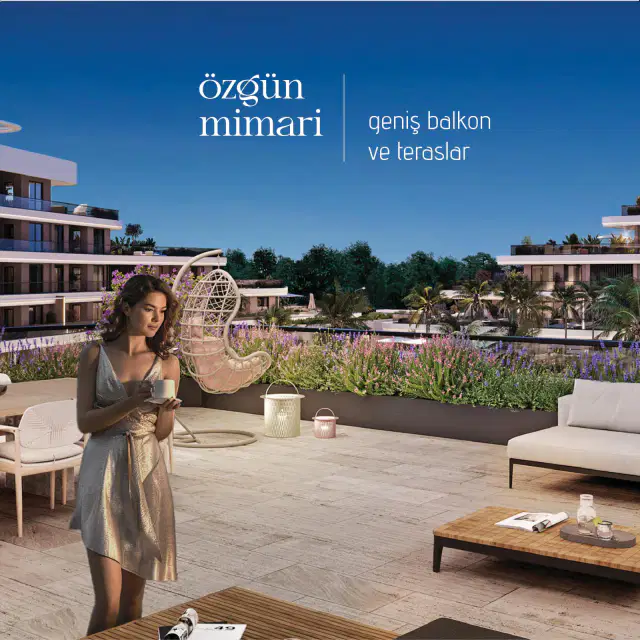 ANTALYA'NIN EN PRESTİJLİ NOKTASINDA RESORT KONSEPTLİ AYRICALIKLI LÜKS YAŞAM — görsel 29
