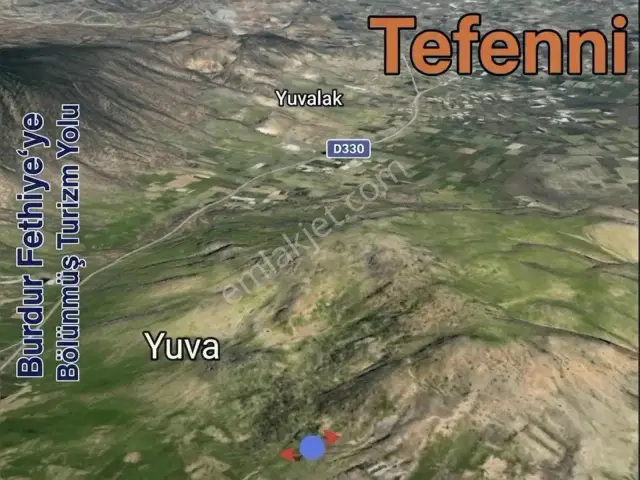 Tefenni Yuva 18.260 M² Müstakil T| Yola Yakın | Son Fiyat Acil — görsel 3