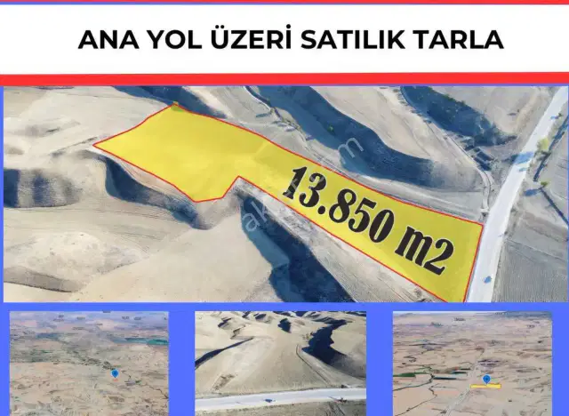 Anayola Cephe Yerleşim Yerine Yakın Yatırımlık Tarla — görsel 3