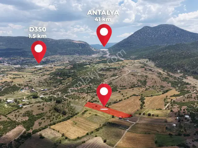 Döşemealtı Bademağacı Yerleşim Yerine Yakın Yatırımlık Tarla — görsel 6