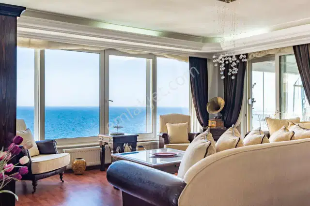 Eski Lara Yolu Hacı Çalıkta Deniz Manzaralı 4+1 Kiralık