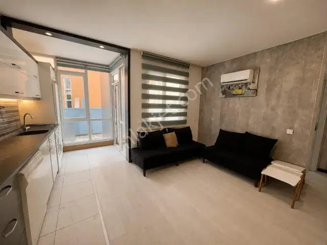 Güzeloba Karpuzkaldıran'da 1+1 Satılık Eşyalı Bahçe Katı — görsel 5