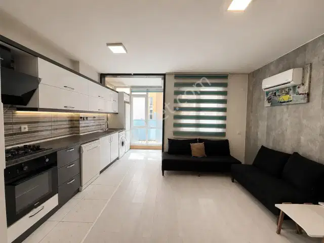 Güzeloba Karpuzkaldıran'da 1+1 Satılık Eşyalı Bahçe Katı — görsel 13