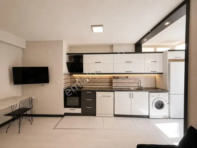 Güzeloba Karpuzkaldıran'da 1+1 Satılık Eşyalı Bahçe Katı — görsel 14