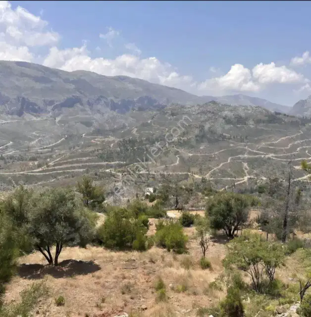 Antalya Akseki Hocaköyde 5.744 M² Tek Tapu / Yolu, Suyu Var — görsel 2