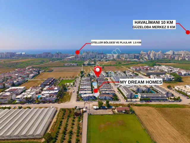 Düştü!!! Oteller Bölgesi Site İçinde Müstakil Tadında Geniş 1+1 — görsel 34