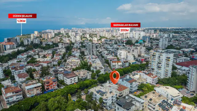 Güzeloba Anadolu Hastanesi Yakını Geniş İçi Yapılı Satılık 3+1