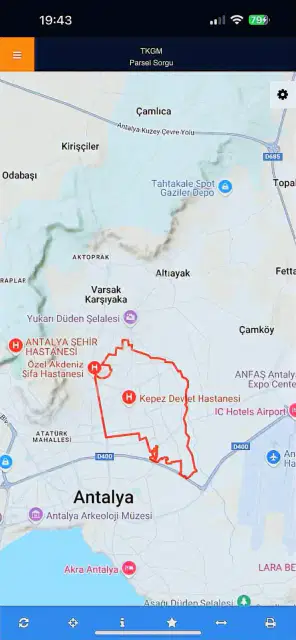 Kepez Devlet Hastanesine 150 Metre Mesafede Konut + Ticari Arsa — görsel 3